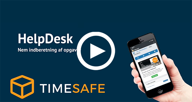 HelpDesk til nem indmelding af opgaver