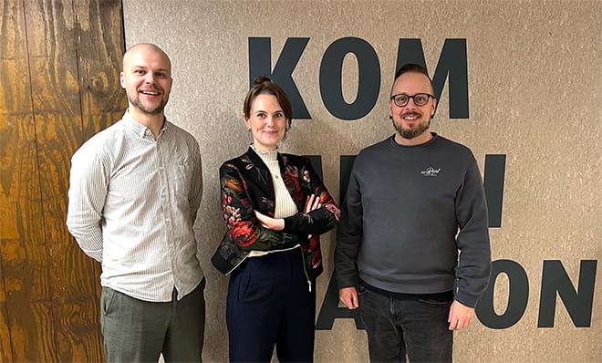 Tre nye kollegaer på TIMESAFE teamet